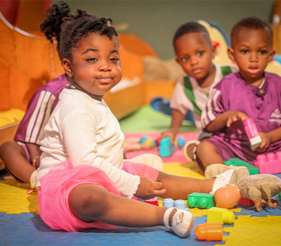 Photo of a student in candyland School