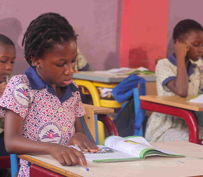 Photo of a student in candyland School