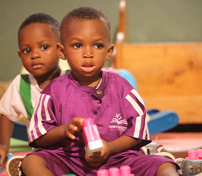 Photo of a student in candyland School