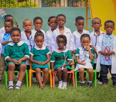 Photo of a student in candyland School