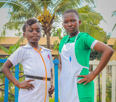 Photo of a student in candyland School