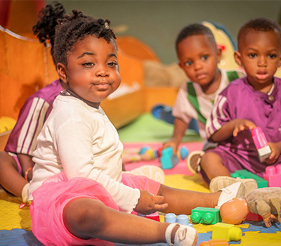 Photo of a student in candyland School