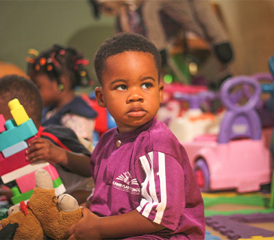 Photo of a student in candyland School